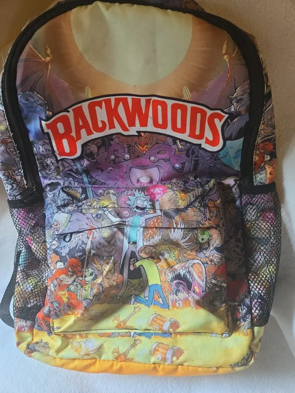 Rick And Morty Backwoods Backpack , Laptop Carrier, School